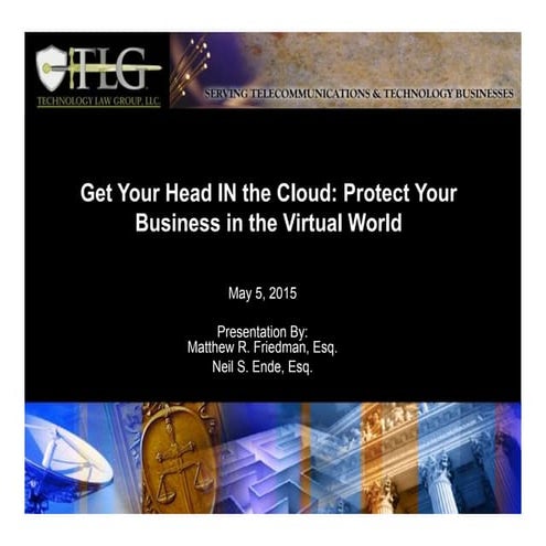 TLG Keep Your Head IN the Cloud Webinar (05-05-15)