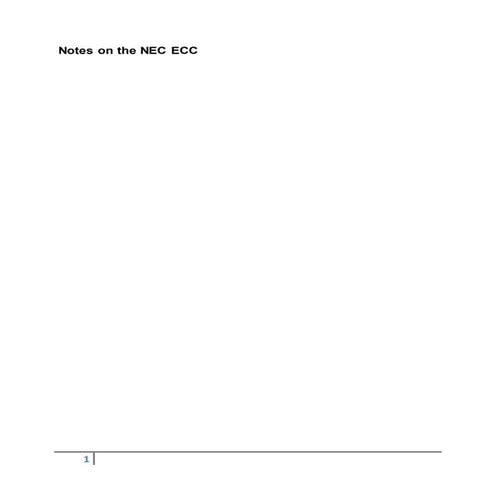 13-06-17 Notes on the NEC ECC Option C contract