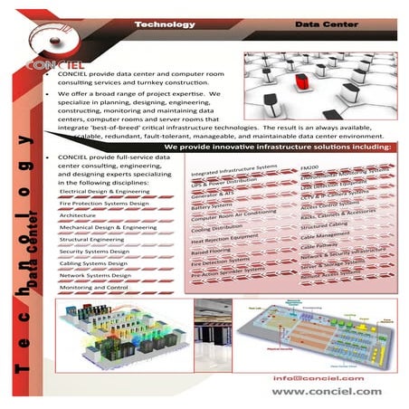 CONCIEL Data Center brochure
