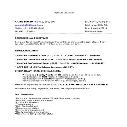 Anand med code | DOC