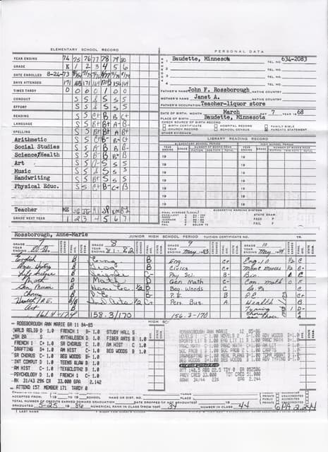 Rossborough Ridgewater Transcript | PDF
