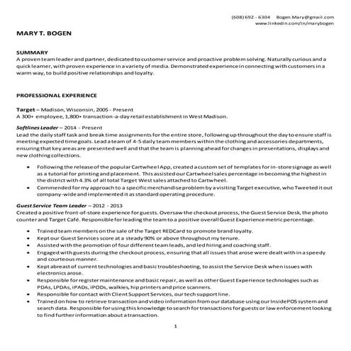 Mary T Bogen Resume 2015-1
