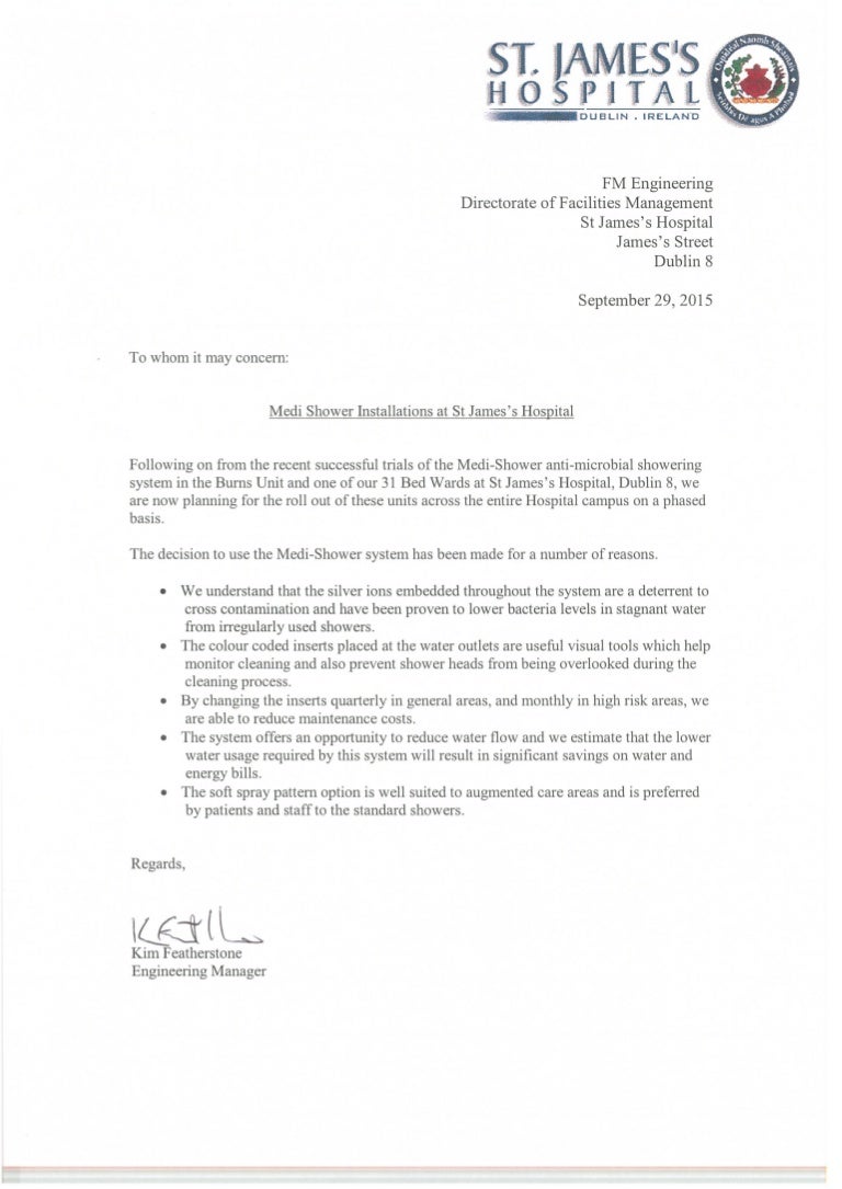 St James Hospital Ref