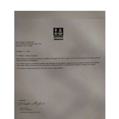 DNV Letter | DOCX