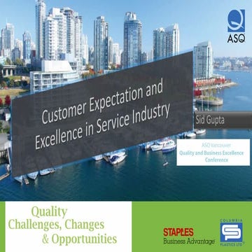 Customer Expectation and Service Excellence - Final