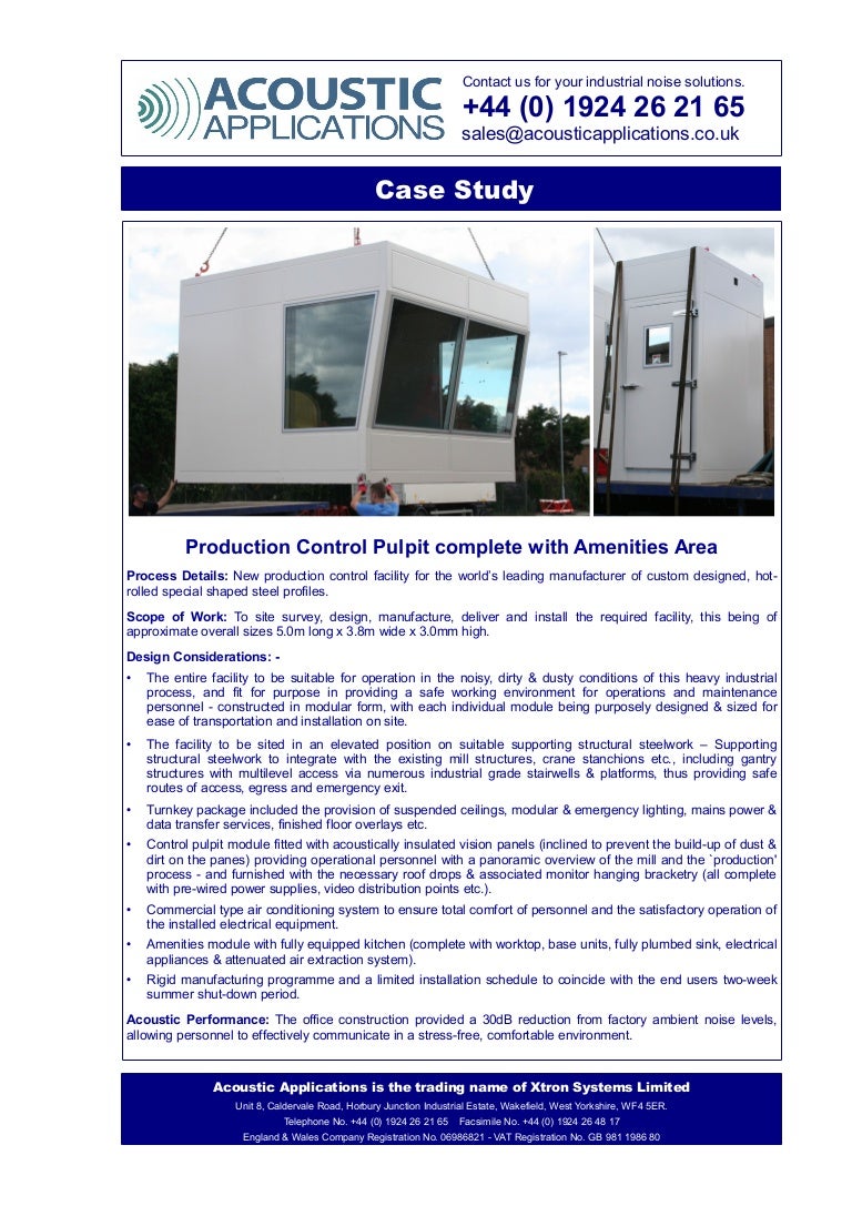 Production case company picture