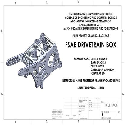 Engineering drawing of a spur gear | PDF