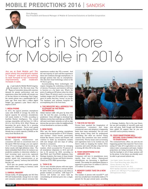 MobileWorldDaily_Prediction 2016_SANDISK