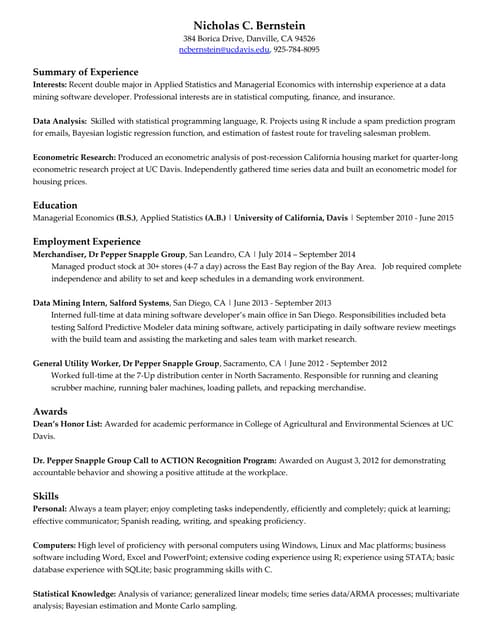 Banking mid-level resume | PDF