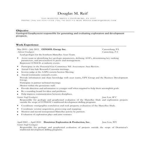 DMR resume 2016