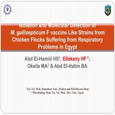 Isolation and Molecular Detection of