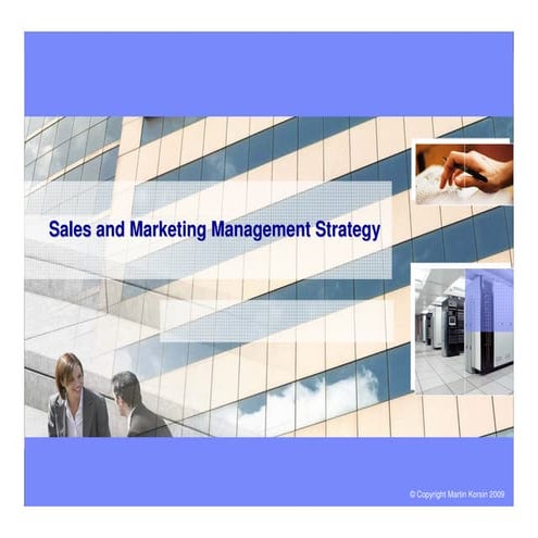 B2B Sales Management Strategy