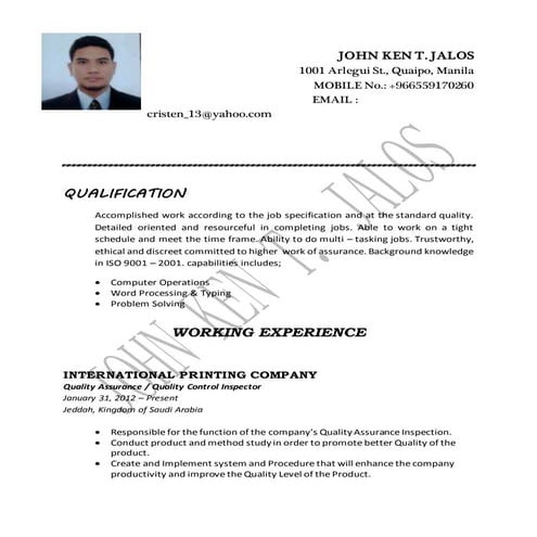 Christopher Wright CV | PDF
