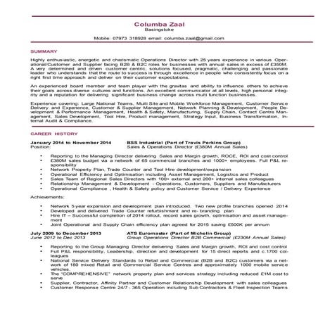 Columba Zaal CV - Apr 2015 | DOCX