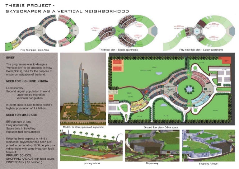 High-rise office building thesis picture
