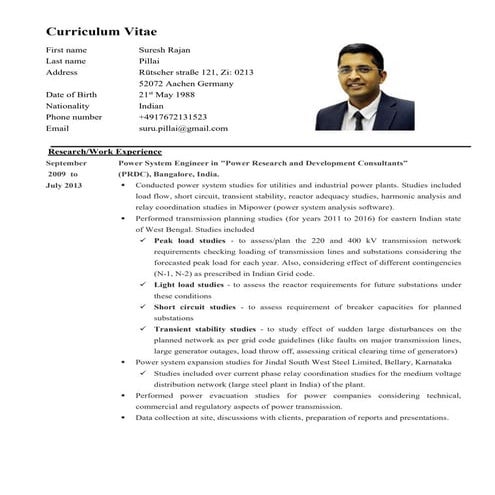 CV_Suresh Pillai