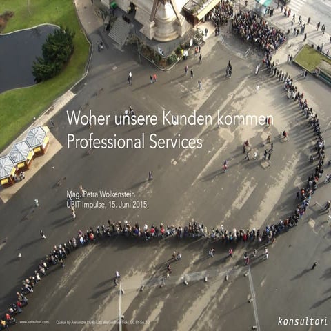 Woher unsere Kunden kommen / professional services (Kundengewinnung)