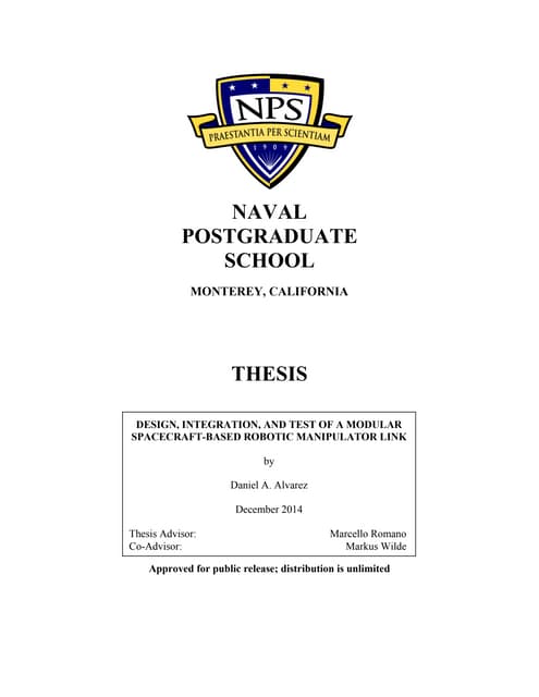 Daniel Alvarez Master's Thesis 2014