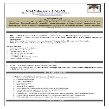 Amir Malik - Mahmood Resume