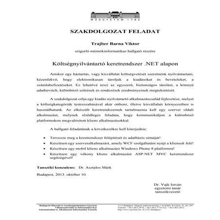 BSc Thesis - SimpleXpense