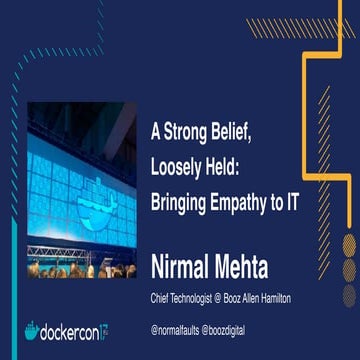 A Strong Belief, Loosely Held: Bringing Empathy to IT