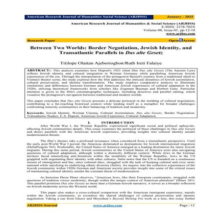 B811218.pdfAmerican Research Journal of Humanities & Social Science (ARJHSS)