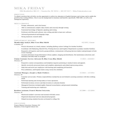 Michelle Edwards Resume | PDF