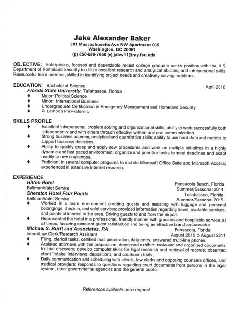 jake resume jake resume