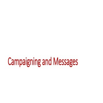 5 campaining and messaging