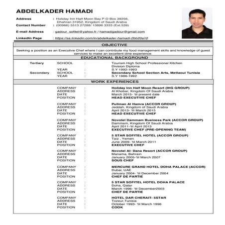 Cv kareim 2 | DOC