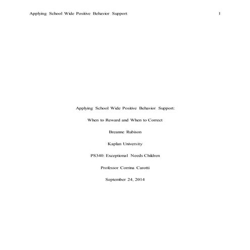 BRubison-Unit 4-Exceptional Needs