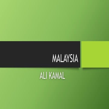 Presentation malaysia