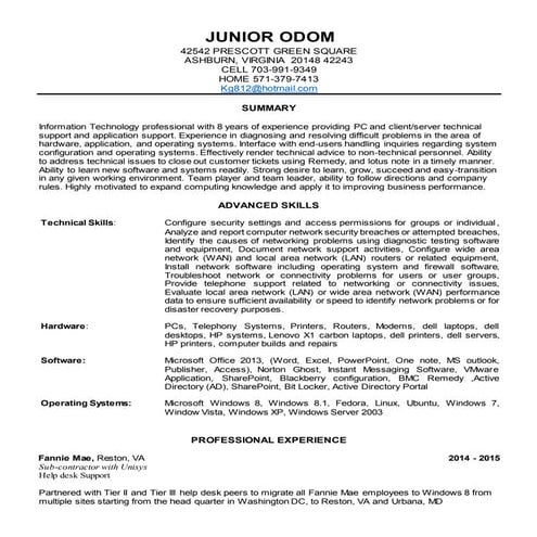Junior_IT_Resume