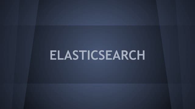 Elasticsearch