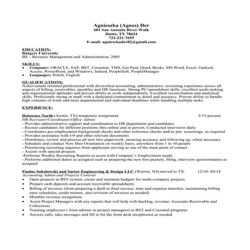 DM Resume | PDF