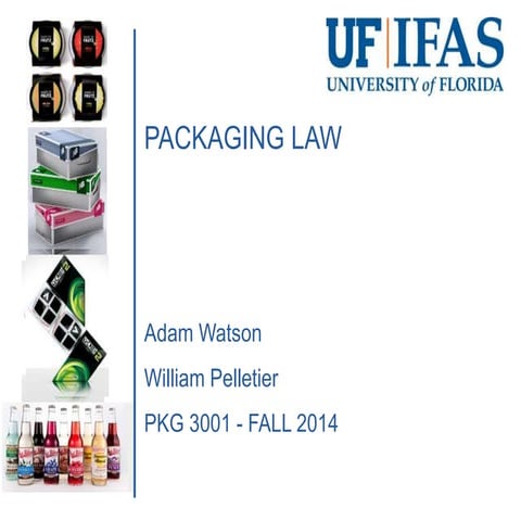 Chapter 19 Packaging Law - JAW