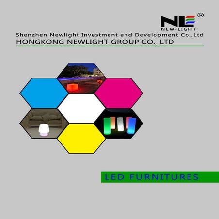 The latest LED furniture catalog