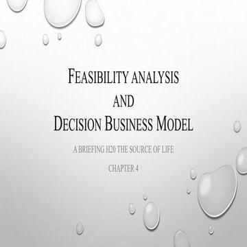 feasibility study and idea alanysis-- semi 1