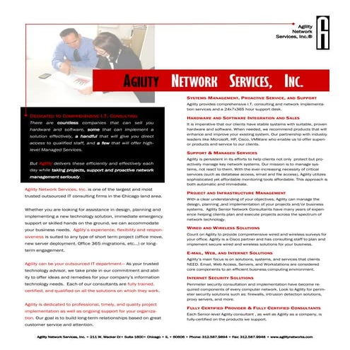 Agility Overview 2016