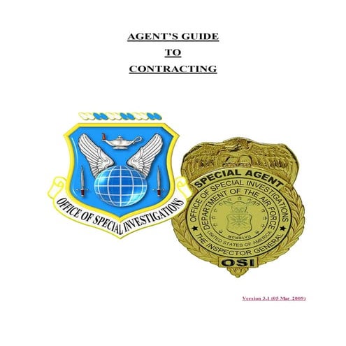 Agent's Guide to Contracting | DOCX