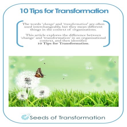 Transformation with a capital T | PDF