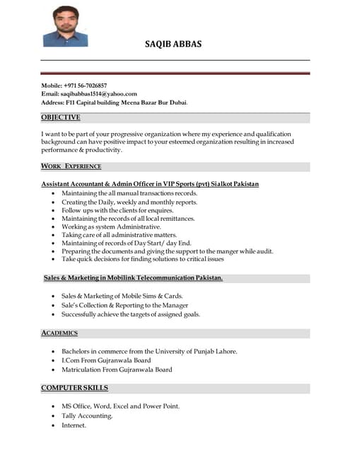 Saqib Abbas CV (1)