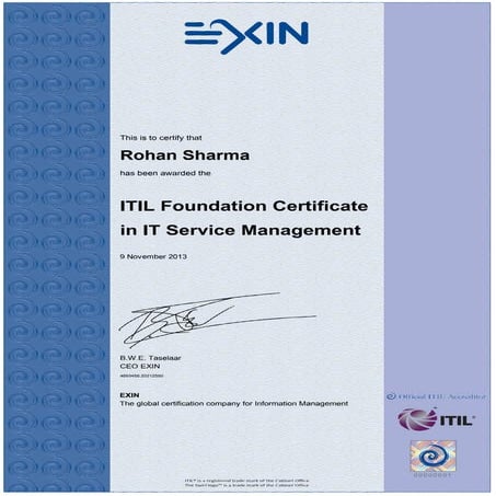 Rohan Sharma, Head, Agile Transformation & Change Management Practice ...