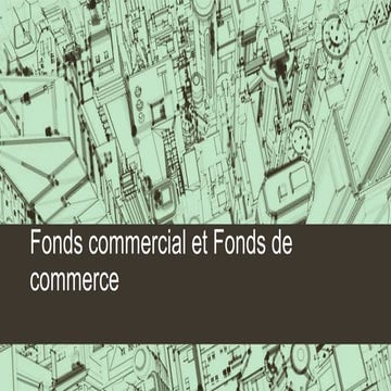 Fonds Commercial