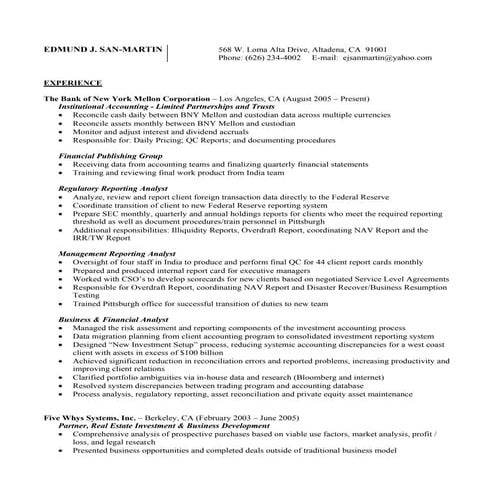 Doris McCoy Resume | PDF