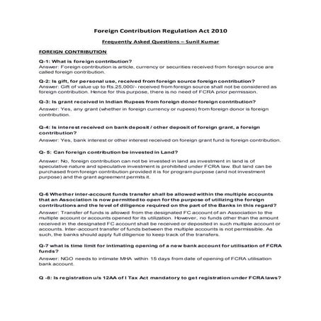 Step-by-Step Guide- Procedure for FCRA Registration Process Revelation ...