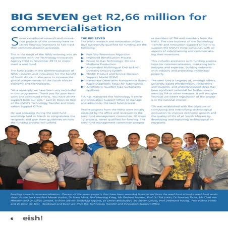 SEED FUND ARTICLE ACHIEVEMENT