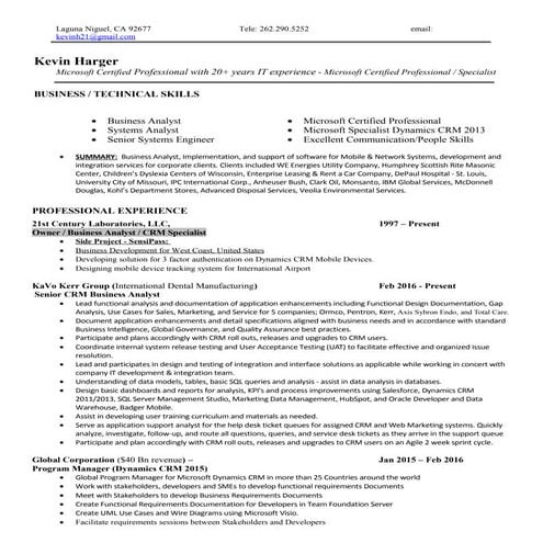 Ba   5-16 tech  resume kevin.harger2