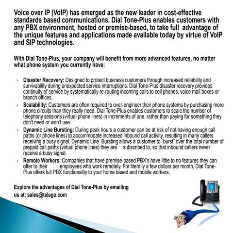 TeleGo Dial Tone Plus. V1.2