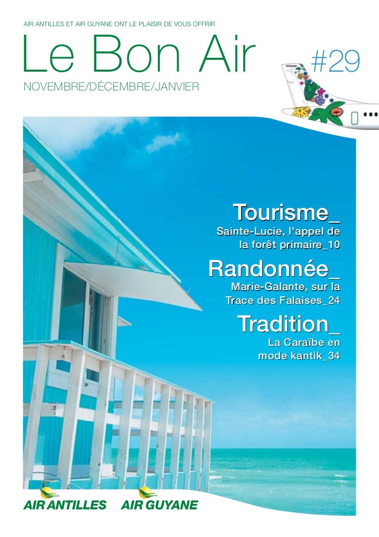 Le Bon Air Antilles Guyane N 29 Novembre Decembre Janvier